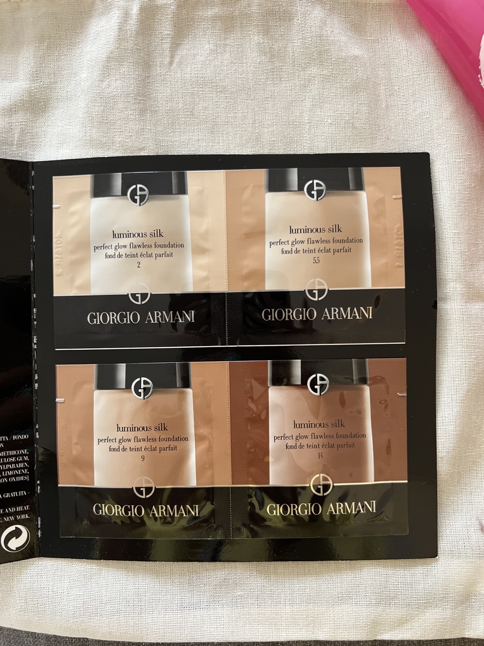 podklad armani luminous