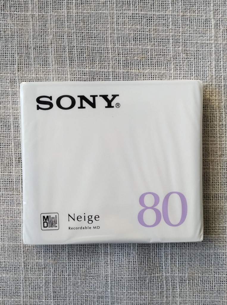 Sony Neige minidisc 80 min. Ruda Śląska Kup teraz na Allegro Lokalnie