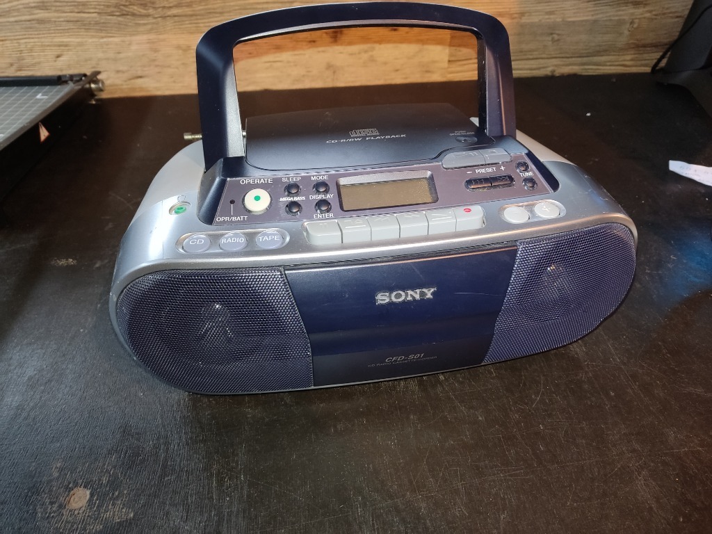 Boombox RADIO SONY CFDS01 Ruda Śląska Kup teraz na