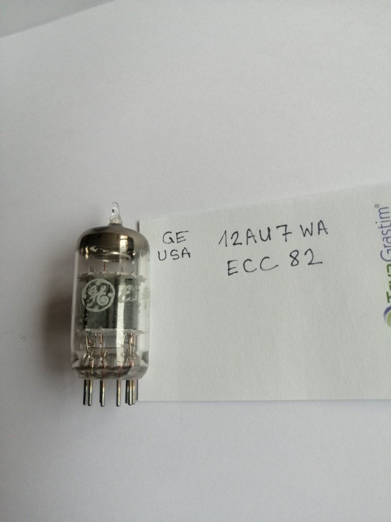 Lampa GE MADE IN USA 12AU7 / ECC 82 DOBRANA PARA! Wrocław Kup teraz