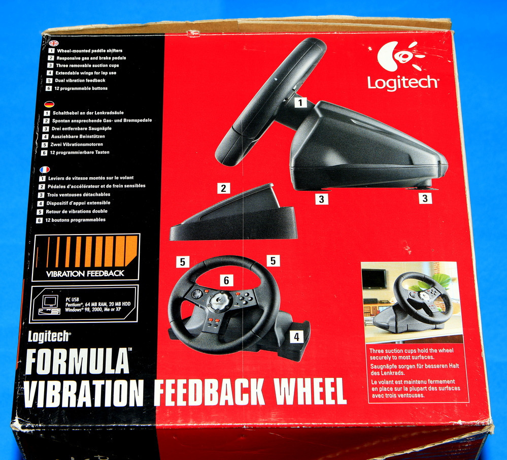 Logitech Formula Vibration Feedback Wheel - nowa. | Łódź | Kup teraz na ...