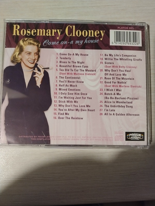 Rosemary Clooney Come On A My House Gołdap Licytacja na Allegro