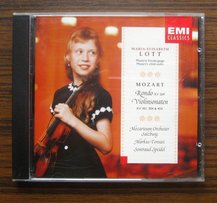 MOZART Violinsonaten CD MariaElisabeth Lott Szczecin Kup teraz