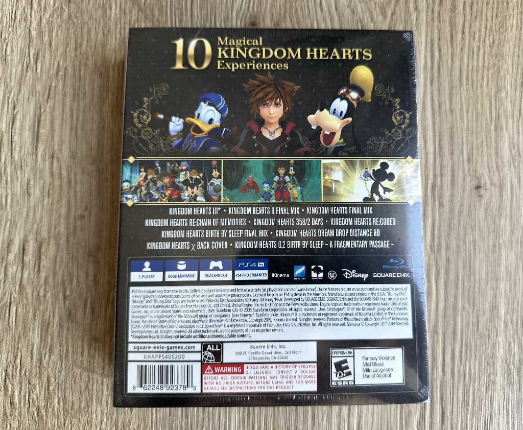 Kingdom Hearts All In One Package PS4 nowa, folia Katowice Kup