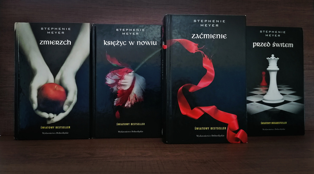 Stephenie Meyer Saga Zmierzch Komplet 4 Ksiazki 8269306664 Oficjalne Archiwum Allegro
