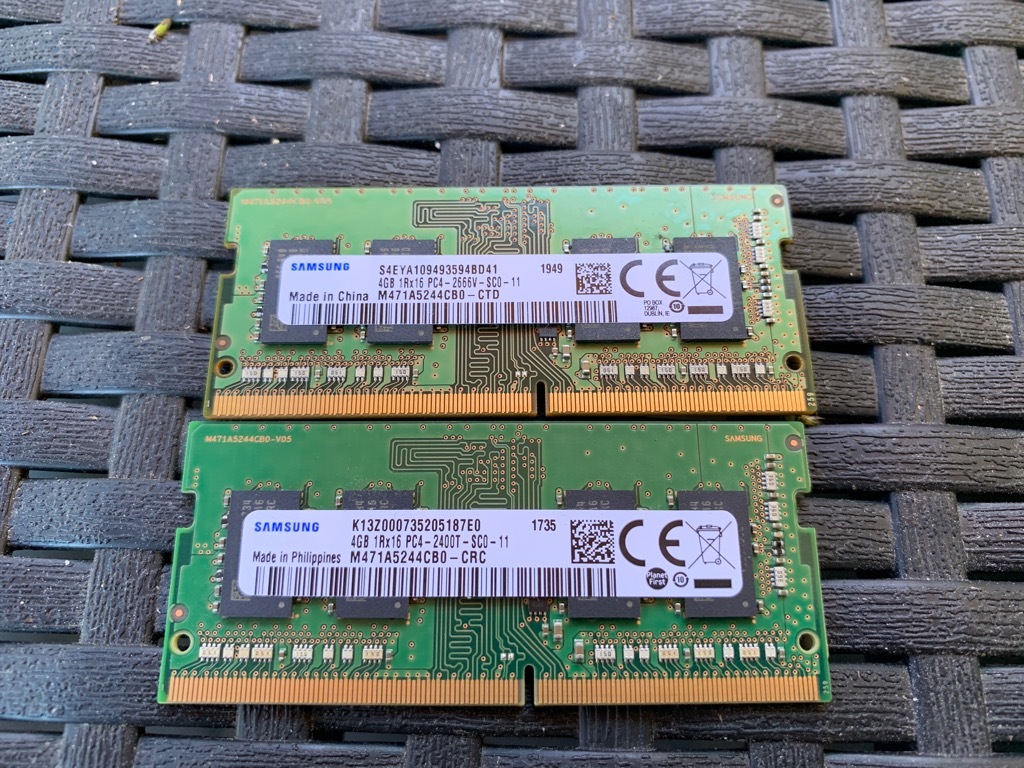 Ram 4gb Pc4 2400t w Pamięć RAM - Części do laptopów 