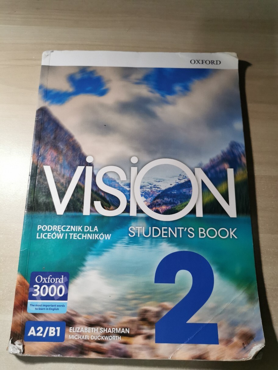 Student's book Oxford Vision 2 A2/B1 BielskoBiała Kup teraz na