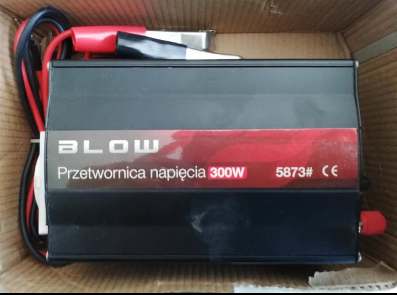 ПЕРЕТВОРЮВАЧ 24V/230V V600/300W BLOW / 5873 
