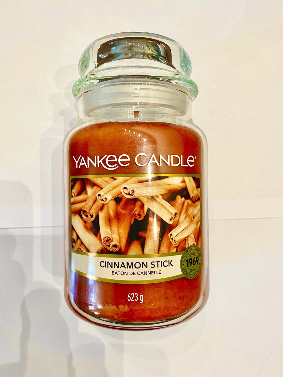 Yankee candle cinnamon stick 623g duża świeca Warszawa Kup teraz na