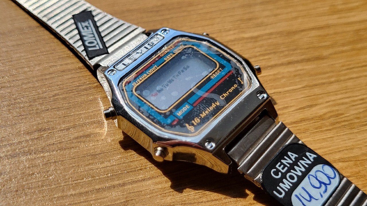 Skmei La680we Casio Women's Digital Quartz Silver Strap