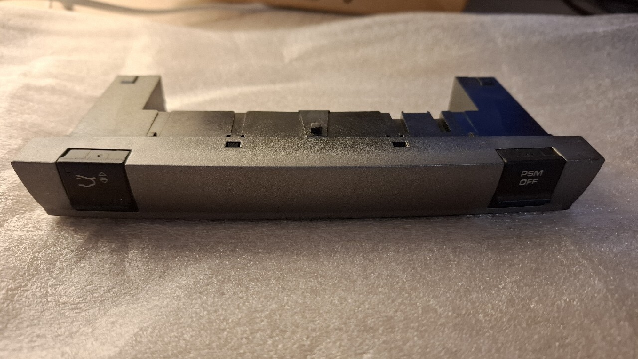 Porsche 987 1 Boxster Cayman panel z przyciskami PSM i spoiler ...