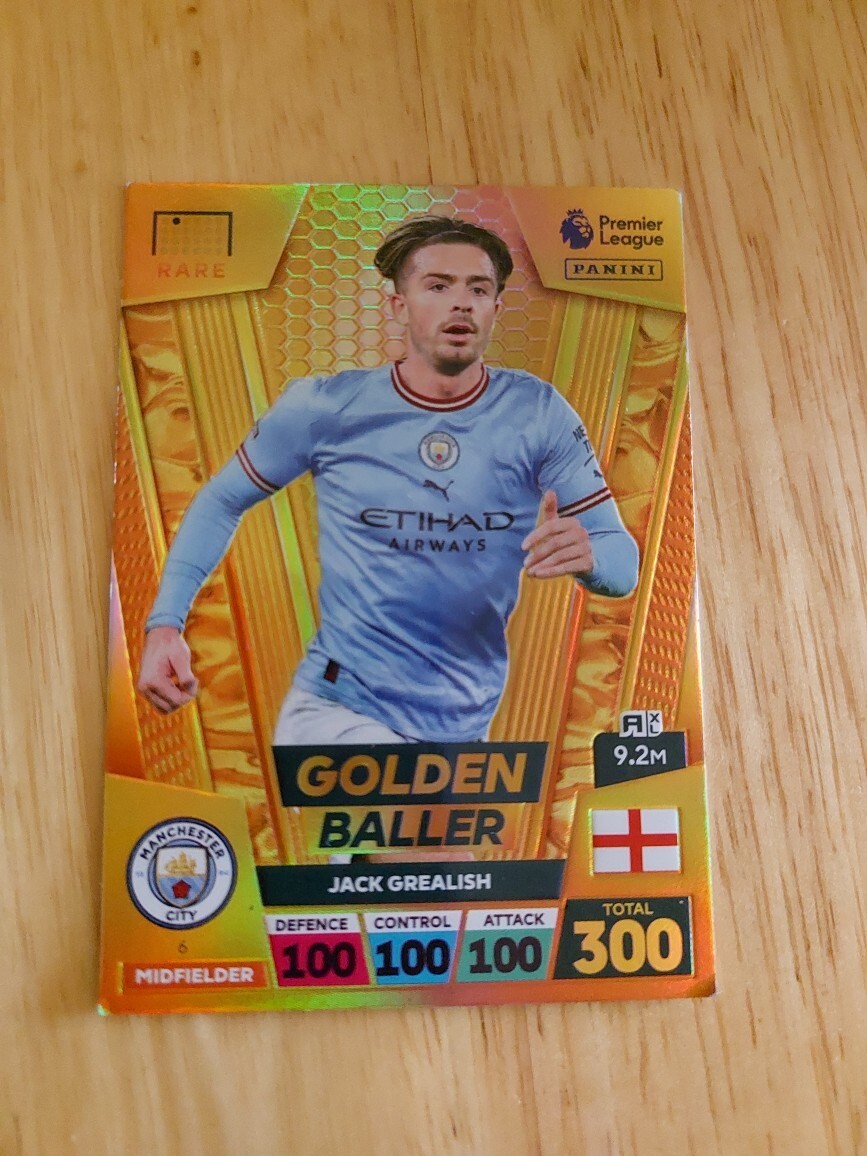 Karta PANINI JACK GREALISH GOLDEN BALLER nr6 Zaskale Kup teraz na Allegro Lokalnie