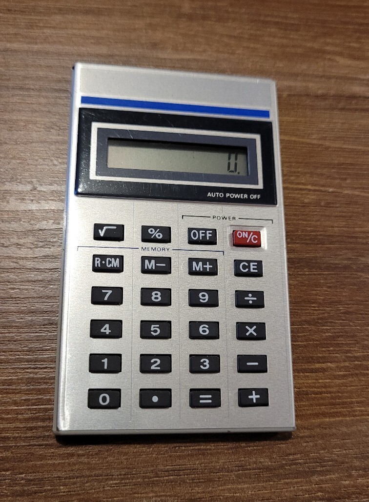 Mini kalkulator z lat 80 prl JastrzębieZdrój Kup teraz na Allegro Lokalnie