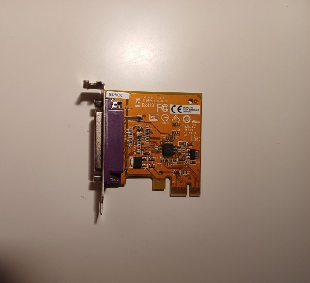 Karta portu równoległego HP Parallel Port Card | Bielsko-Biała ...