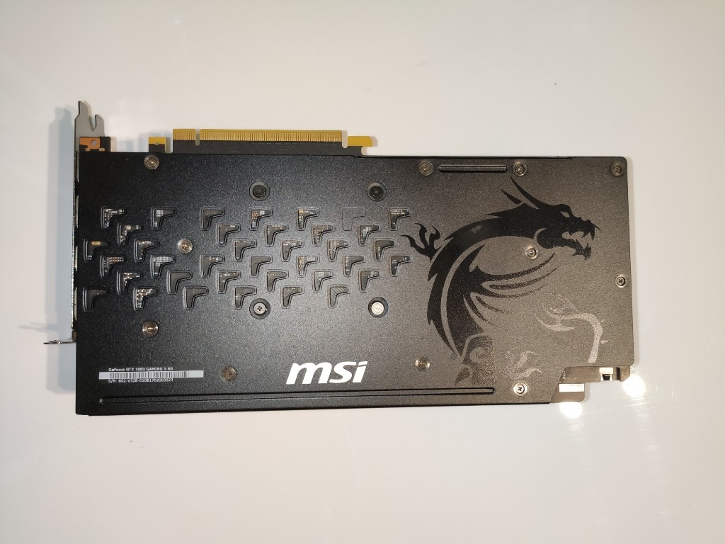 Zdjęcie oferty: MSI GeForce GTX 1060 Gaming X 6GB 