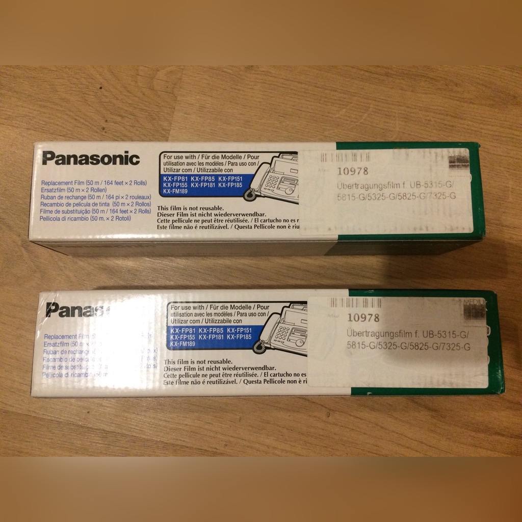 Panasonic Kx Fa55a Folia Do Faxu 2 Szt Kup Teraz Za 100 00 Zl Warszawa Allegro Lokalnie