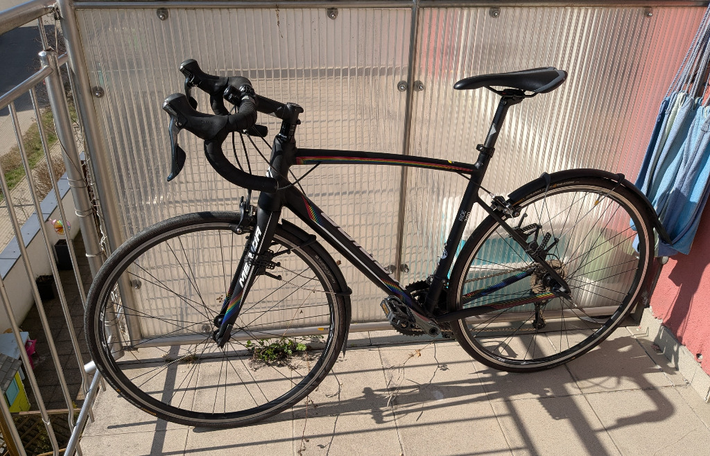 Rower szosowy Merida Ride 300 52cm S M + dow zakupu + błotniki | Gdańsk ...