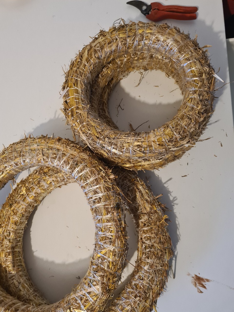 Wieńce że słomy 25 cm, słomiane podkłady, okręgi | Świdnica | Kup teraz ...