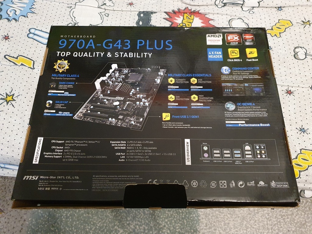Płyta główna MSI 970AG43 PLUS Ząbki Kup teraz na Allegro Lokalnie