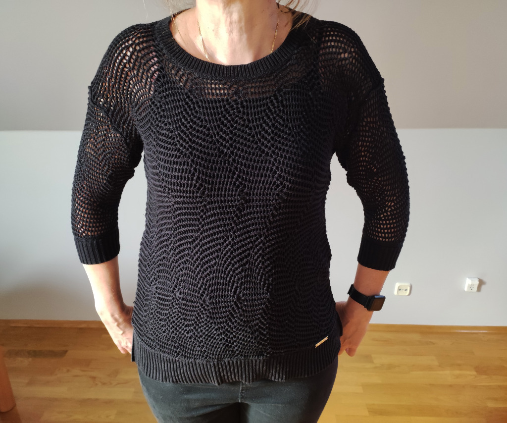 Czarny lekki sweter a urowy Michael Kors z USA S M Bia ystok