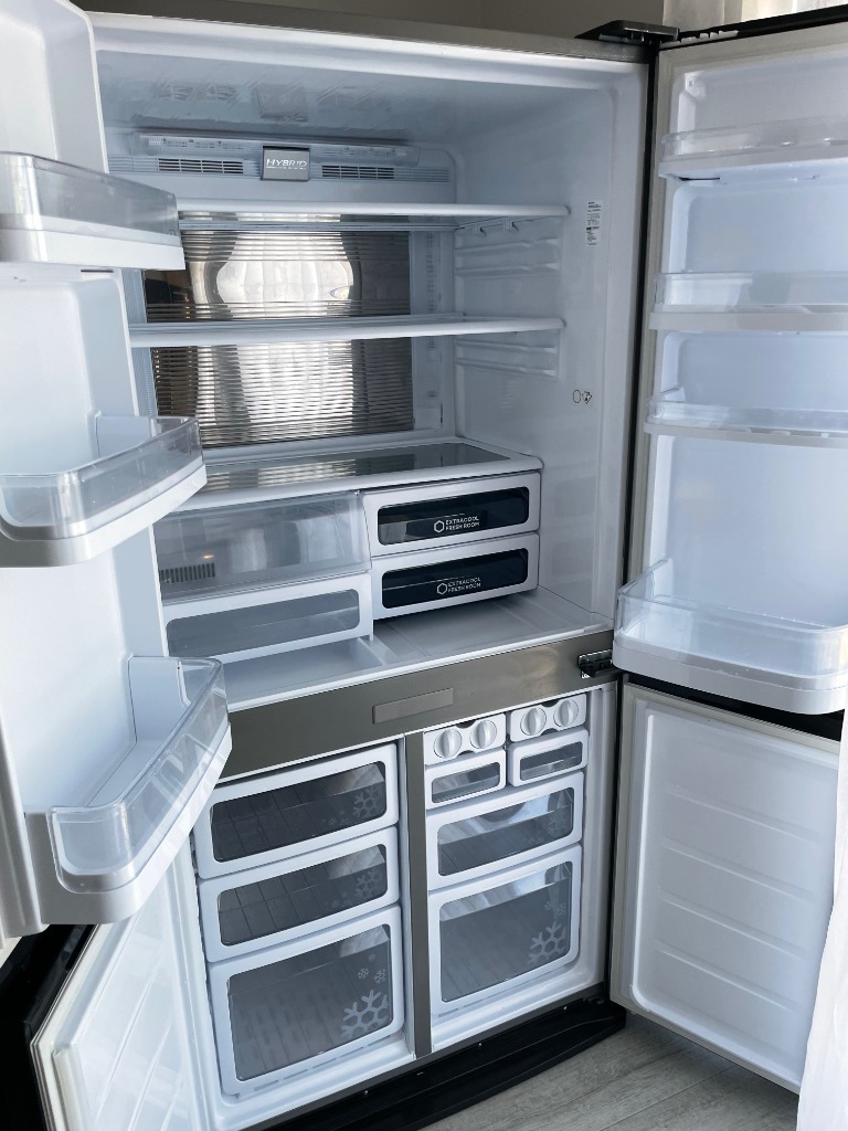 Sharp SJEX820F2SL lodówka french door Kiełczów Kup teraz na