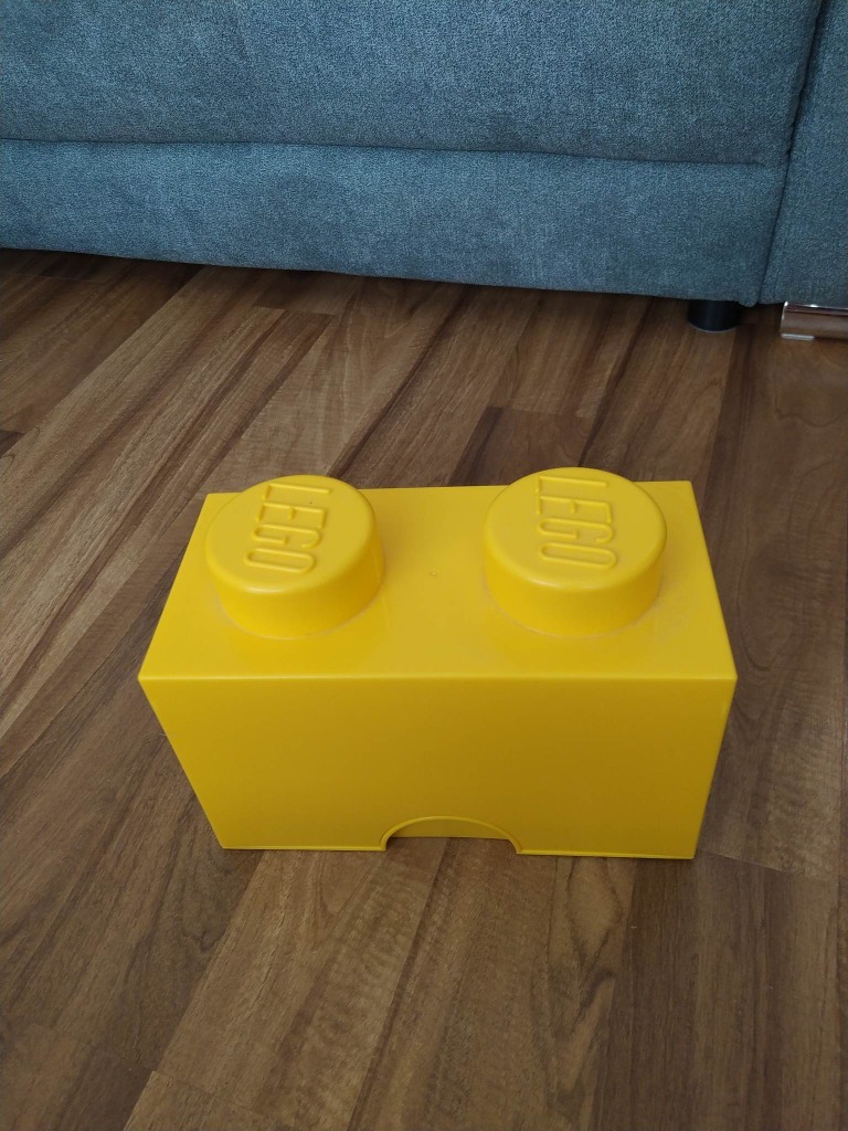 Pudełko LEGO żółte małe | Legnica | Kup teraz na Allegro Lokalnie