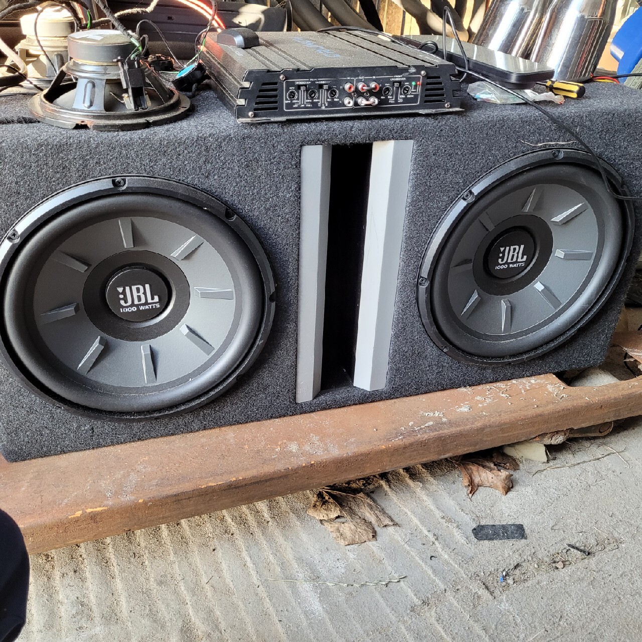 Subwoofer JBL, wzmacniacz 1000w Janów Podlaski Kup teraz na Allegro