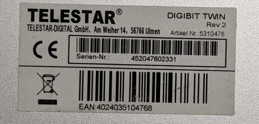 Digibit Twin In Tvheadend : Setting Up Digibit Twin SAT to IP Router ...