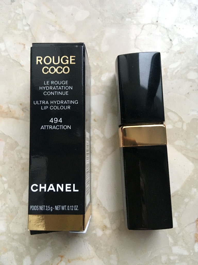 Chanel Rouge Coco Ultra Hydrating Lip Colour | 494 Attraction 0.12 oz