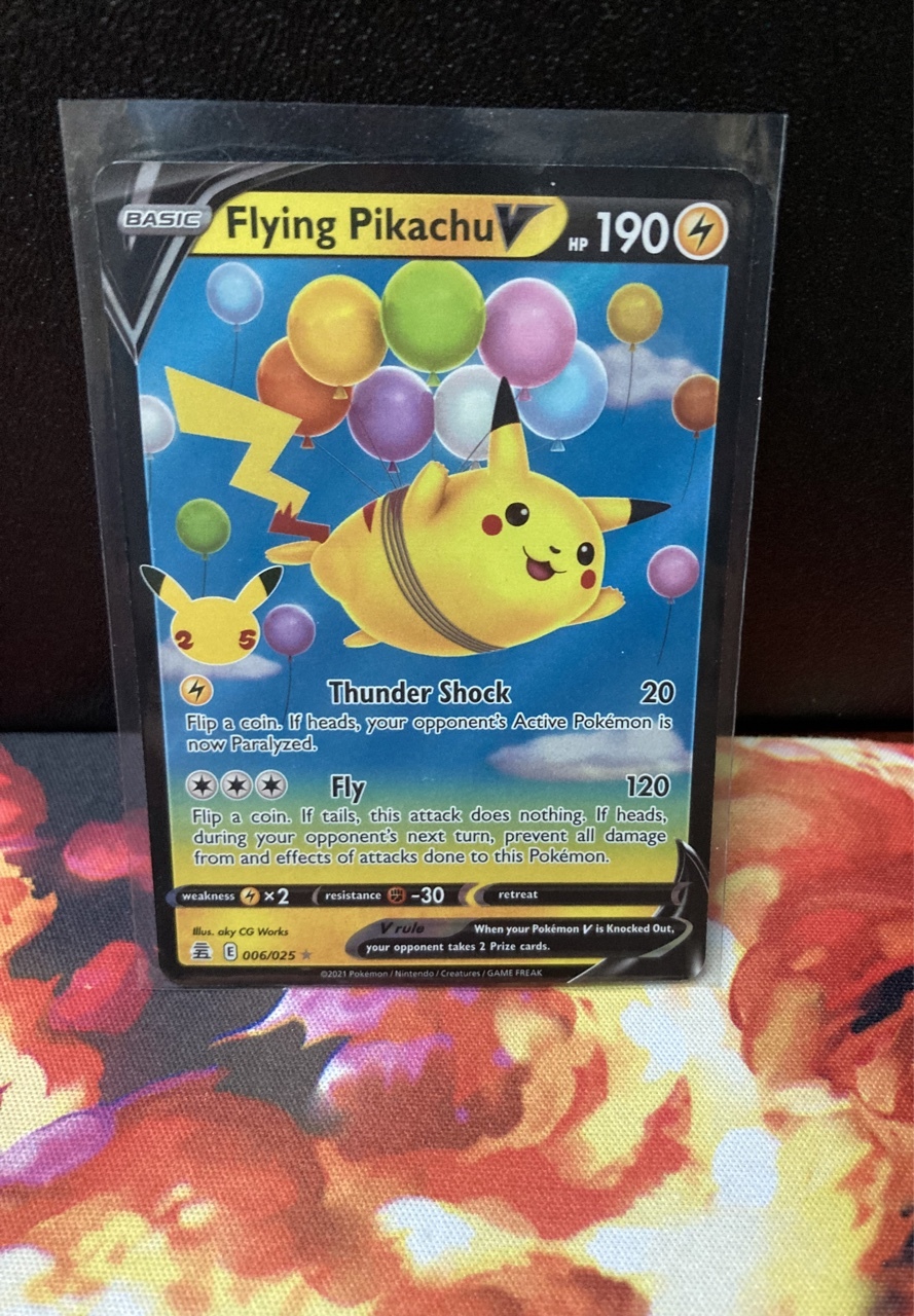 Karta Pokemon TCG Celebrations Flying Pikachu V Warszawa Kup teraz