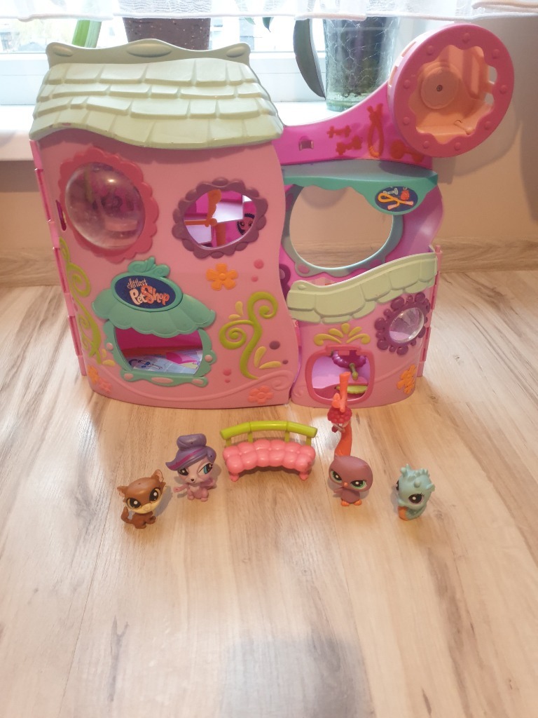 Littlest Pet Shop LPS domek zestaw Wrocław Kup teraz na Allegro
