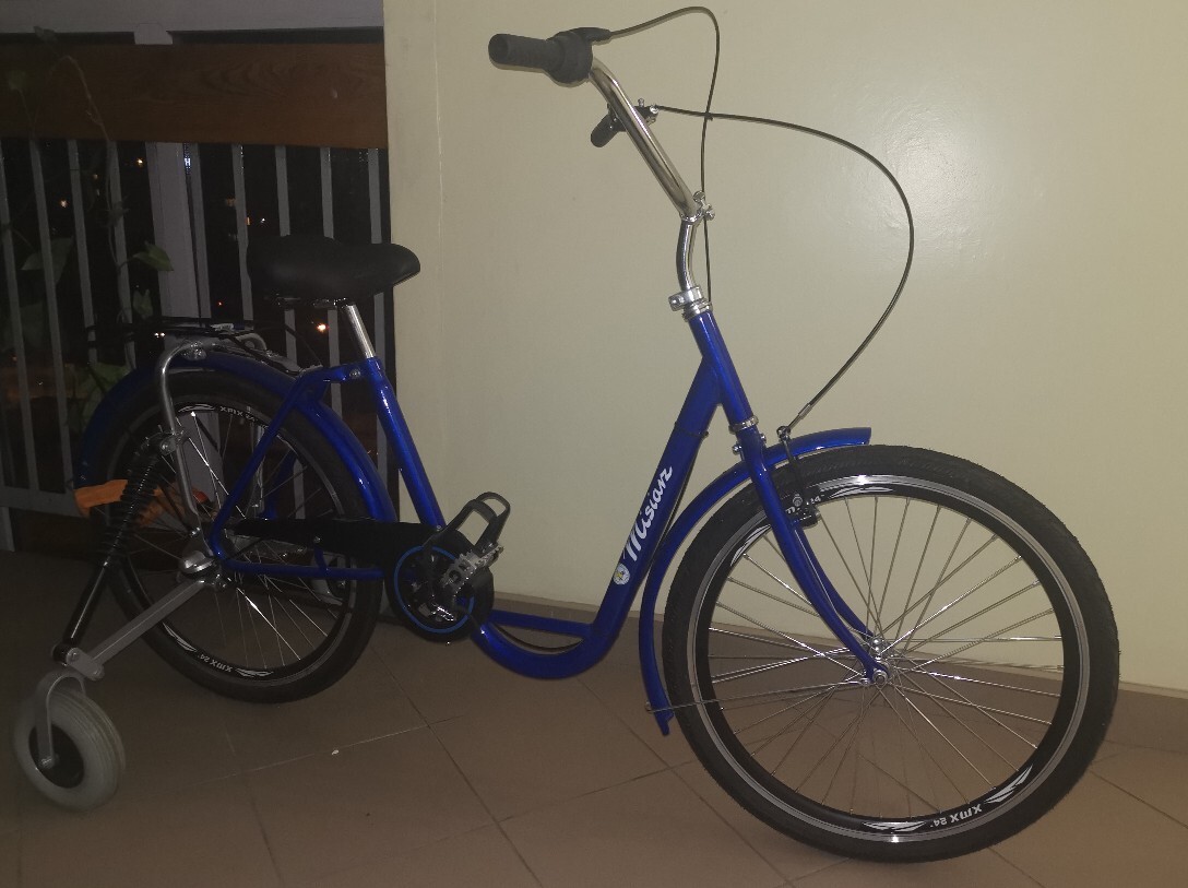 Rower rehabilitacyjny z kółkami bocznymi Warszawa Licytacja na