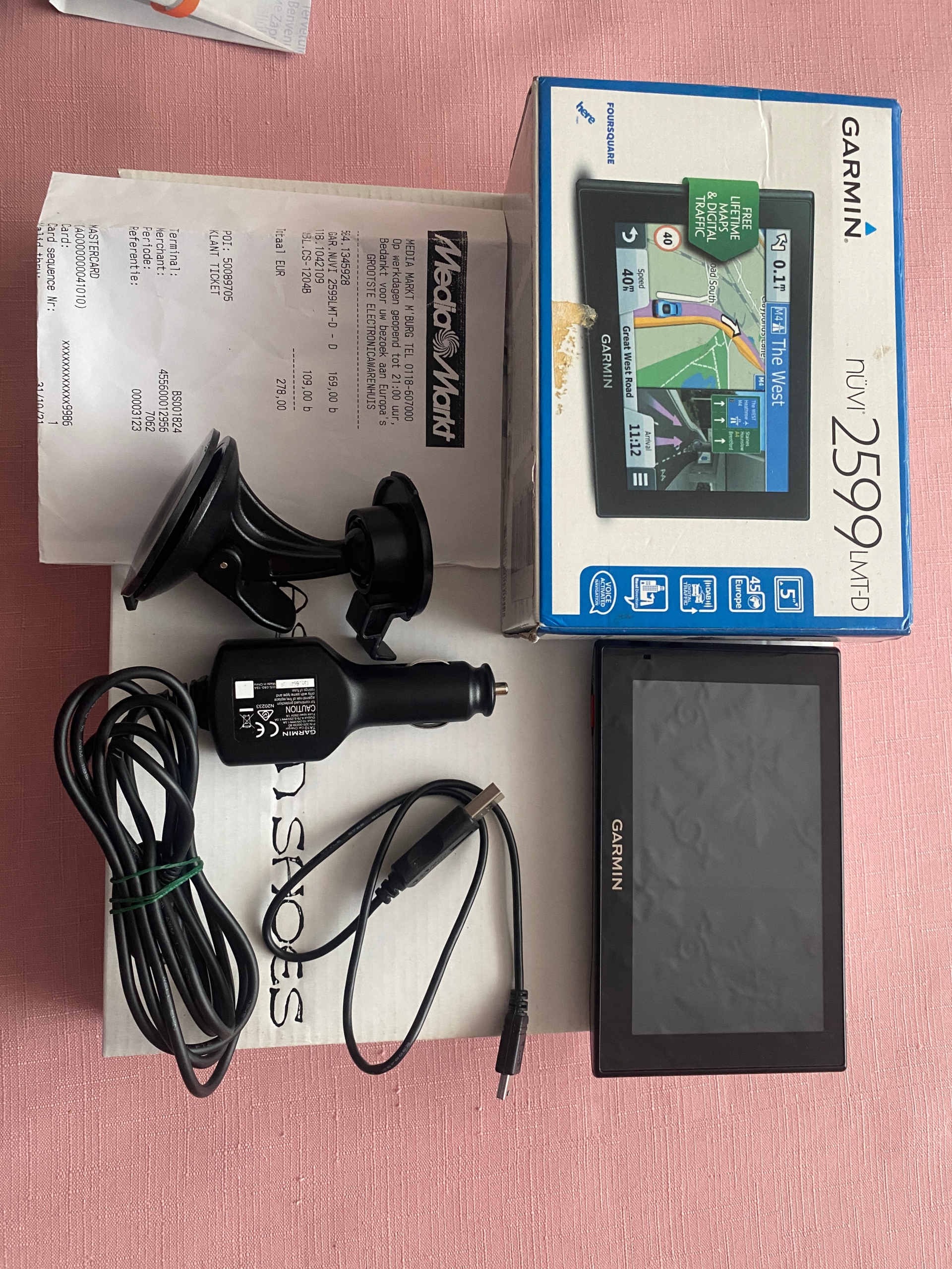 GARMIN NUVI 2599 LMT-D 5' ЄВРОПА ПОСТIЙНЕ ОБНОВЛЕННЯ 