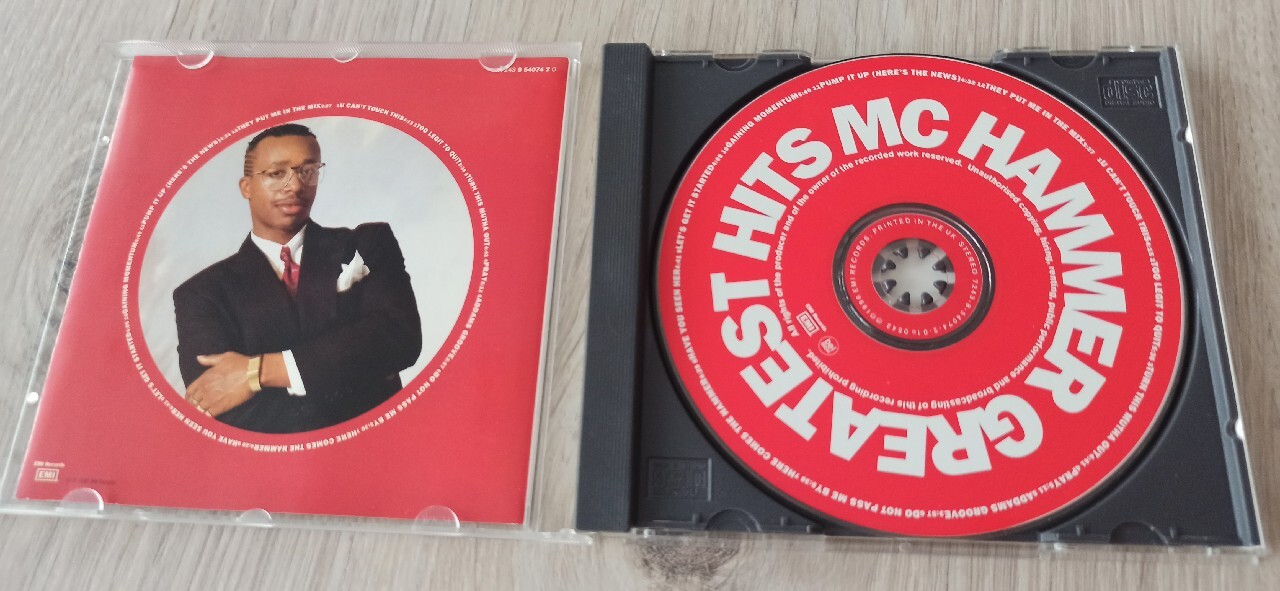 MC Hammer CD Greatest Hits. 1996 EMI Records legnica Kup teraz na