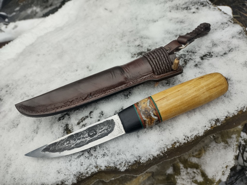 Jakucki nóż Yakut jak puukko Lutomiersk Kup teraz na Allegro Lokalnie