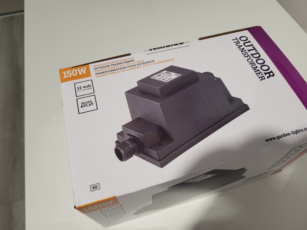 Transformator ogrodowy 12V Garden Lights, nowy Warszawa Kup teraz