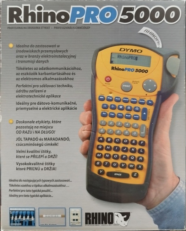 Drukarka etykiet i oznaczników DYMO Rhino PRO 5000 Warszawa Kup