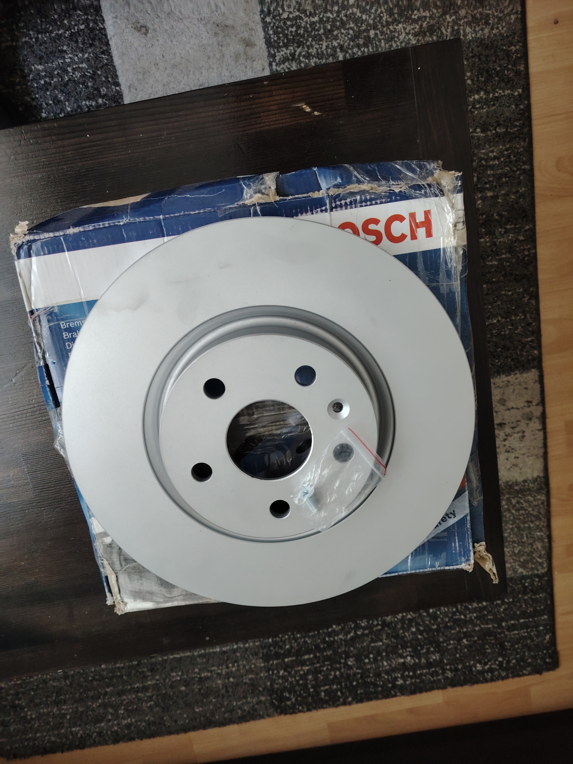 2X ДИСКОМ ГАЛЬМІВНОЮ BOSCH 986 479 545 INSIGNIA/SAAB 9-5 337MM ANTYKOROZJA 