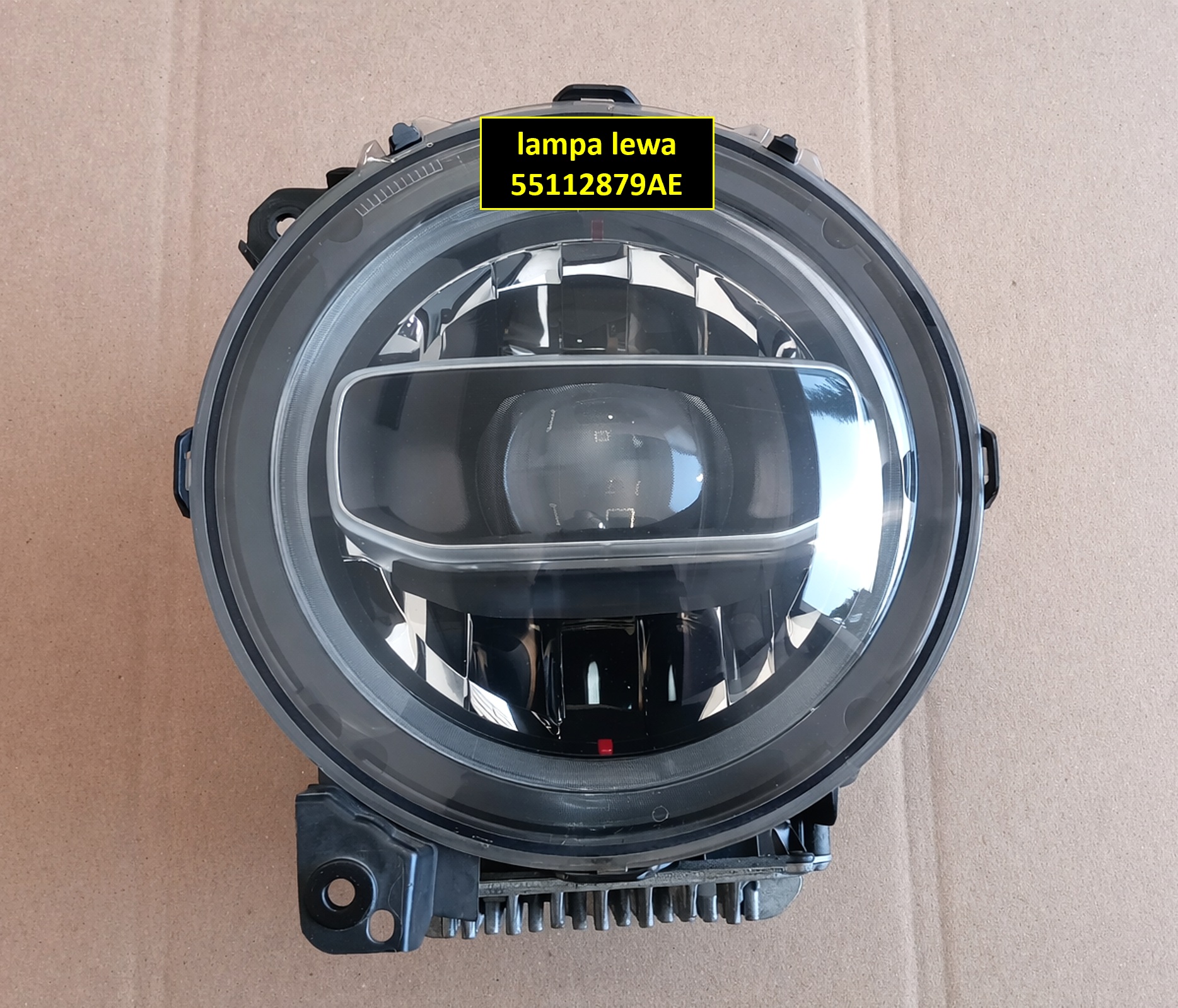 ФАБРИЧНИЙ ЛІВИЙ ПЕРЕДНІЙ ФАРА LED (СВІТЛОДІОД) 55112879AE DO JEEP WRANGLER JL 