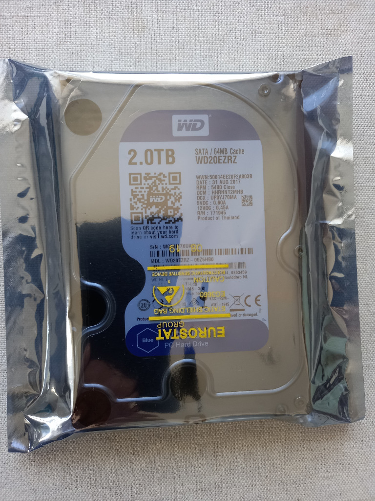 Dysk 2TB WD20EZRZ SATA prawie jak nowy | Tomaszów Lubelski | Kup teraz ...