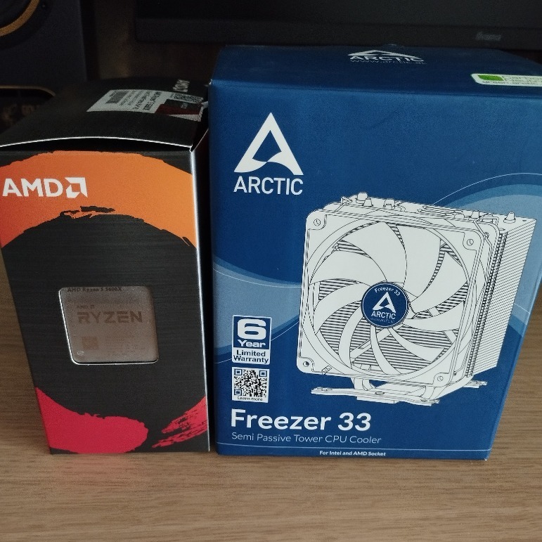 AMD Ryzen 5 5600X + Arctic Freezer 33, Gwarancja Krzeczyn Kup teraz