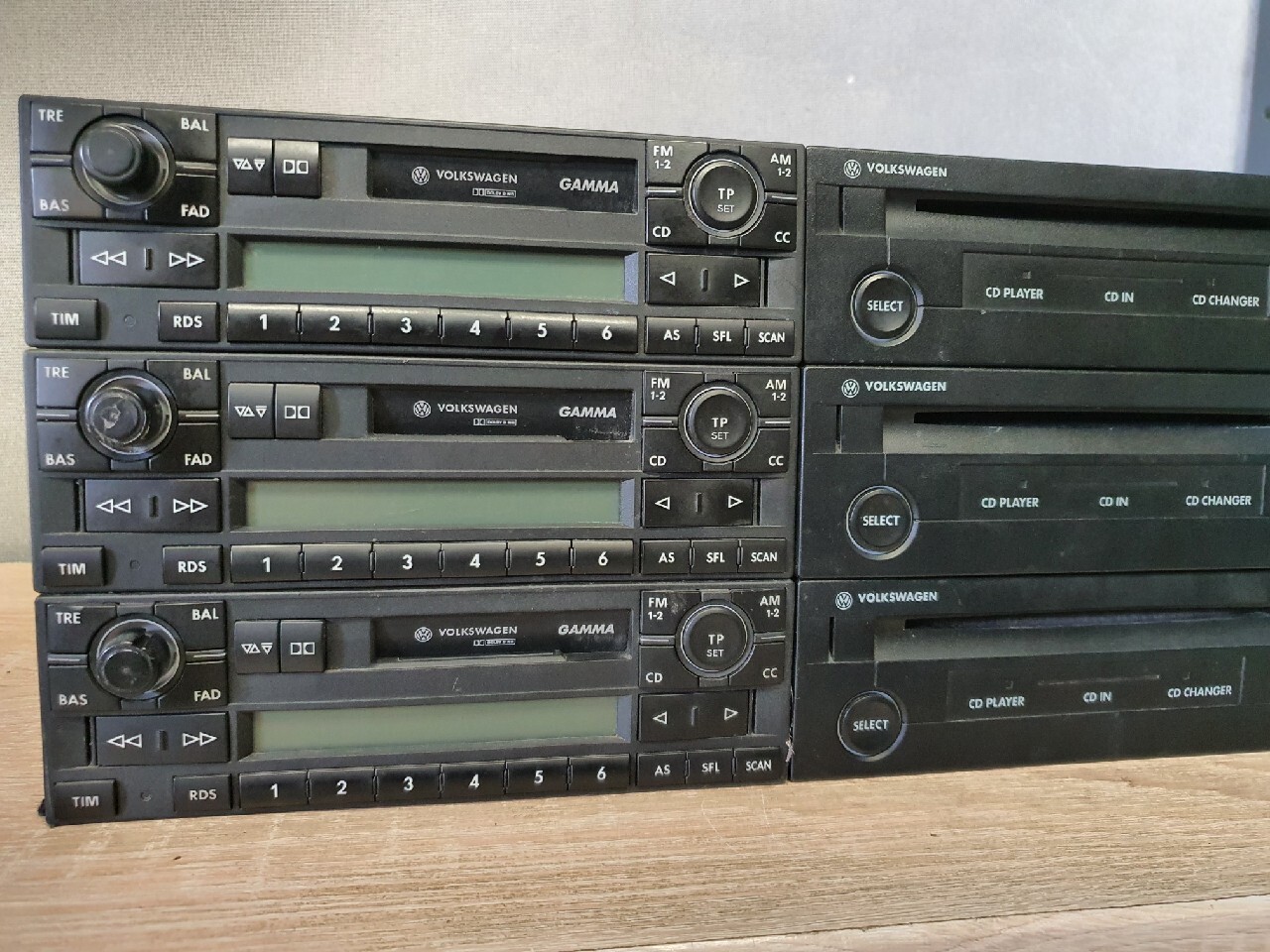 Radio Volkswagen VW GAMMA 5 V +CD Passat golf Parzymiechy Kup teraz