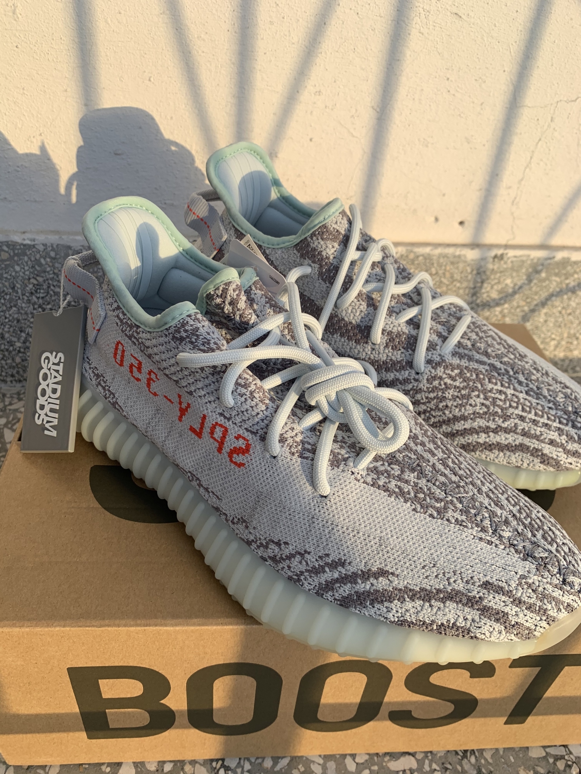 Yeezy 350 V2 Blue Tint