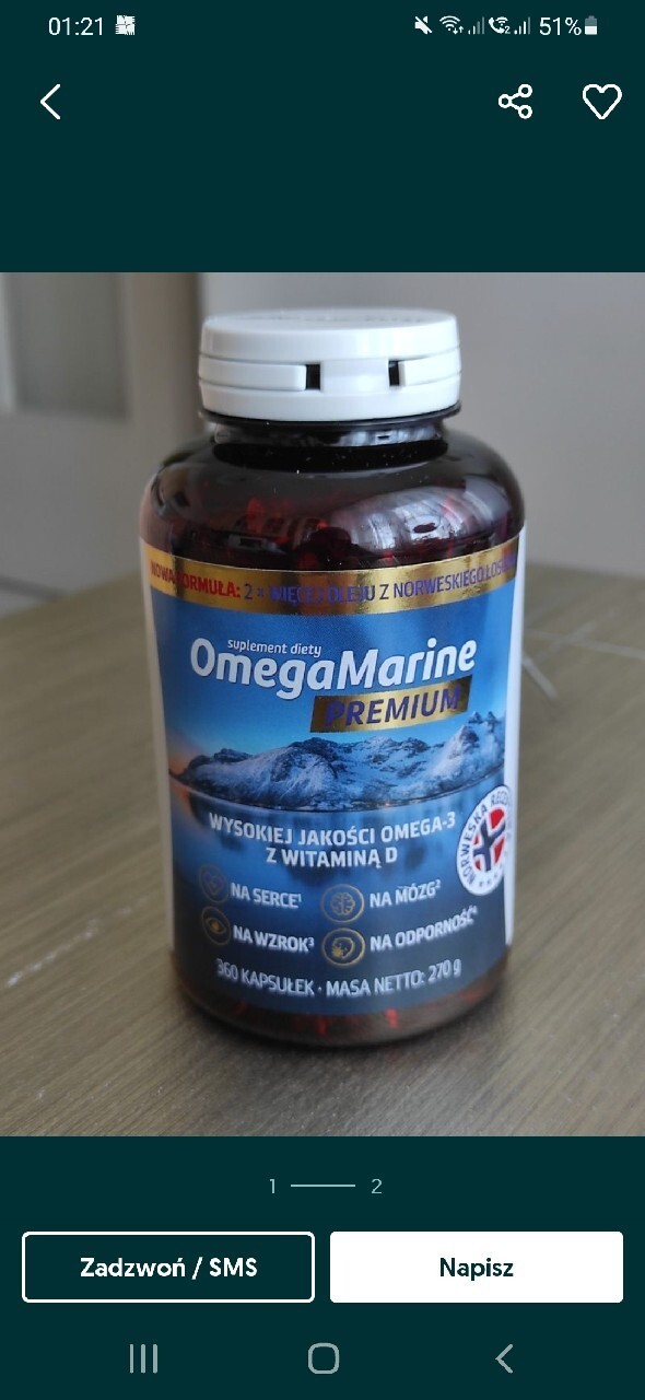 Omega Marine Premium.180 kapsulek Poznań Kup teraz na Allegro Lokalnie