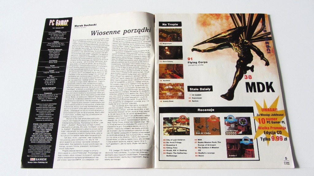 PC Gamer Po Polsku nr 4/97 (9), MDK, Quake, KKnD, Radoszyce
