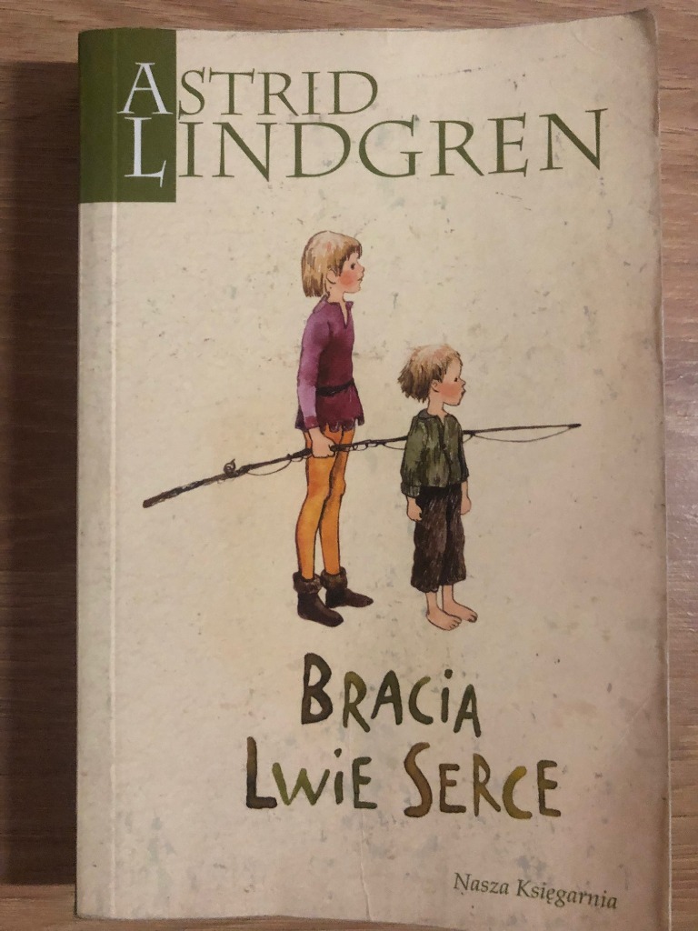 Kartkówka Z Bracia Lwie Serce książka Bracia lwie serce Astrid Lindgren | Krzyków | Kup teraz na