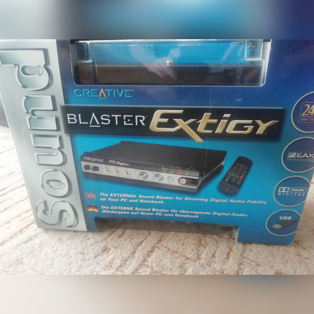 Creative Sound Blaster EXTIGY Rzeszów Kup teraz na Allegro Lokalnie