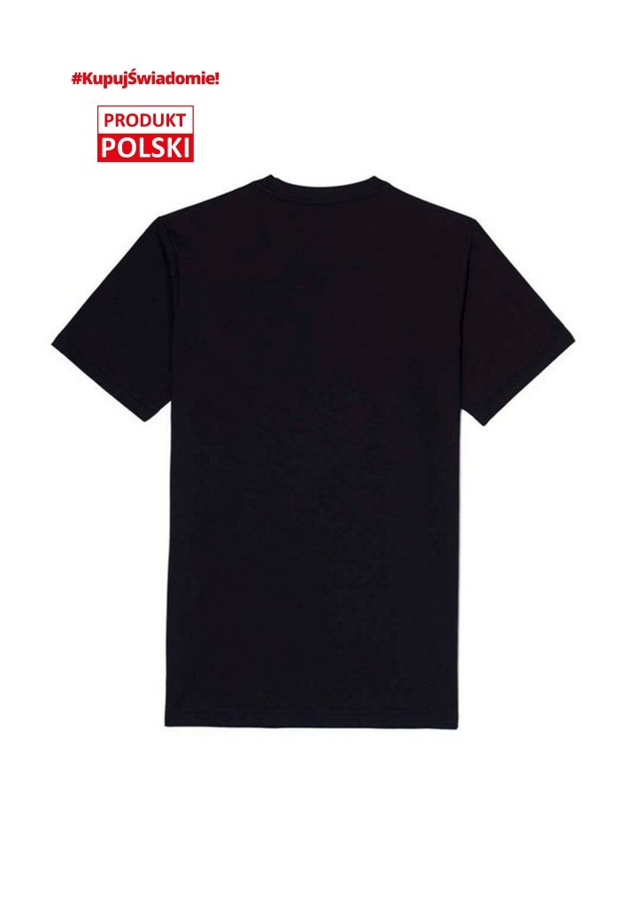 Zdjęcie oferty: T-Shirt Czarny Męski 100% Bawełna 