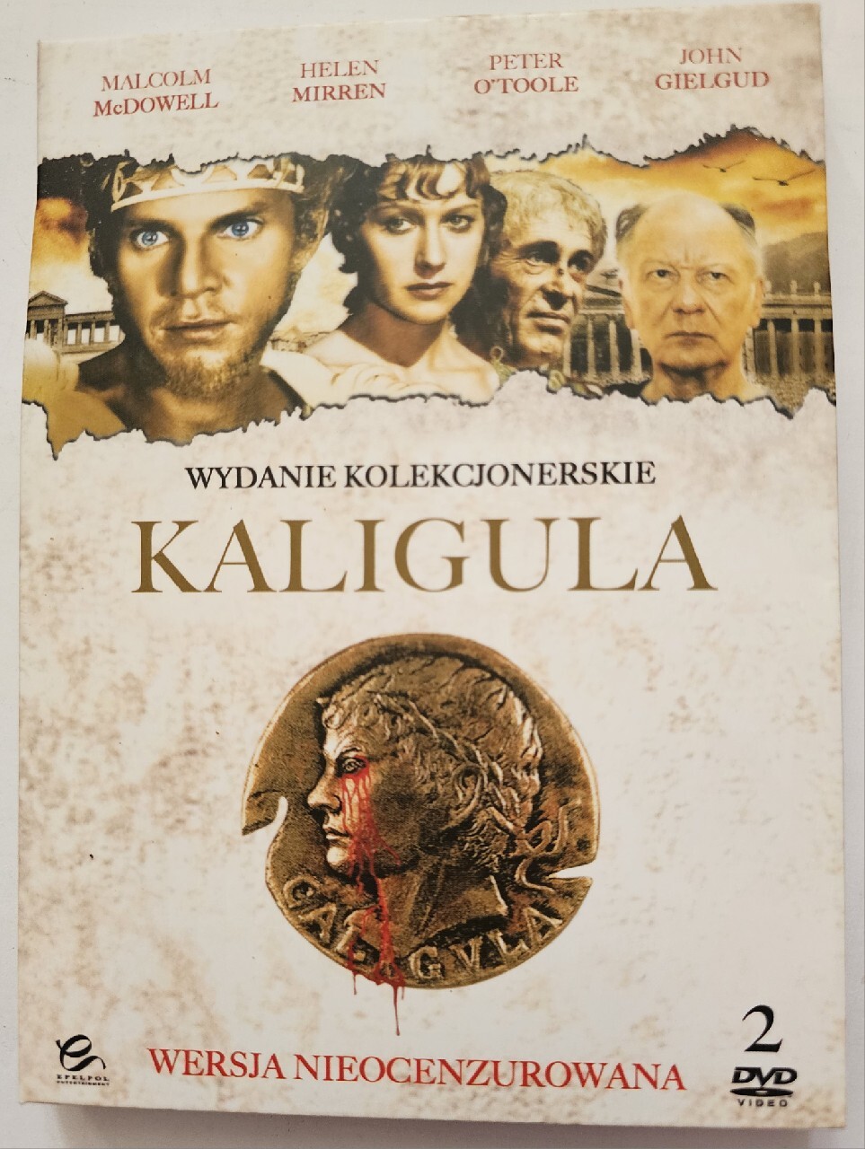 Kaligula film dvd bez cenzury wydanie kolekcjoner Warszawa Kup