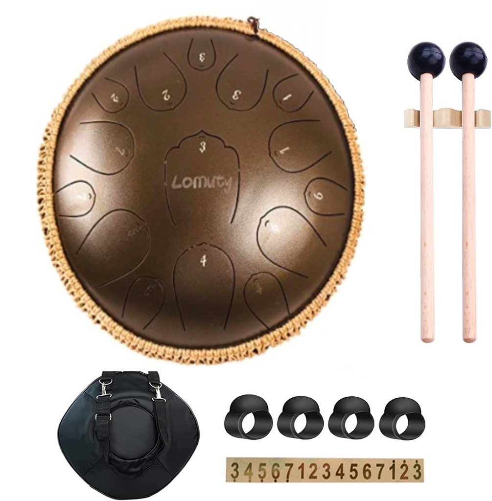 Handpan hang drum tank tongue drum 15 Cal 15 Tonów Szczecin Kup teraz na Allegro Lokalnie